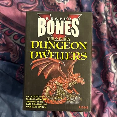 Reaper Miniatures Bones 5 V Dungeon Dwellers Conjunto de Expansão Dragons Pathfinder - Imagem 1 de 2