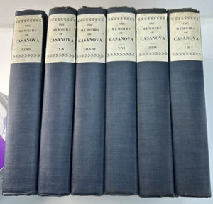 The Memoirs of Jacques Casanova 1-12 Venetian Society 1928 Only 660 Sets Printed - Picture 1 of 8