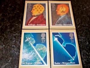 GB 1991 PHQ Cards #133 Complete Set - SCIENTIFIC ACHIEVEMENTS - Unused MINT - Picture 1 of 8