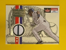 2001 Fleer Platinum National Patch Time #24 Tony Gwynn White S1