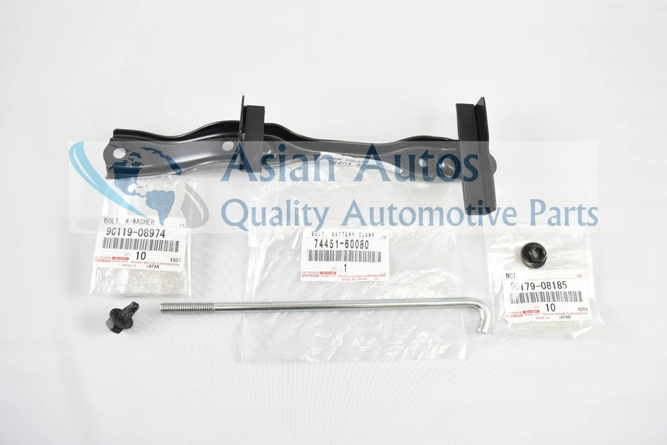 Kit de retención de batería original Toyota Land Cruiser 2008-2021 OEM Foto 1 de 1