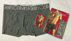 Ropa interior para hombre Calvin Klein compacta flexible de altura baja tronco de microfibra gris M L XL - Imagen 1 de 6