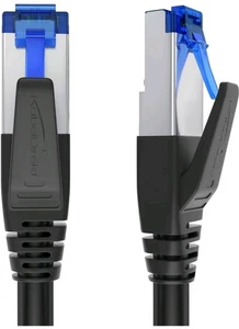 Câble réseau KabelDirekt Cat 7 10 x 5 m 10 Gigabit LAN cordon et câble Ethernet - Photo 1/5