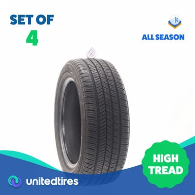 Set of (4) Used 205/55R16 Yokohama YK740 GTX 91H - 8-10/32 - Image 1 of 4