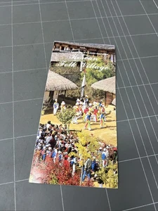 FOLLETO DE COLECCIÓN VIAJES COREA PUEBLO POPULAR COREANO ASIA TURISMO AÉREO AÑOS 80 - Imagen 1 de 4