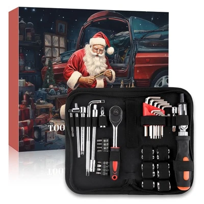 Tool Advent Calendar for Adult Men - Mechanics Tools Set Advent Calendar for ... - Image 1 of 4
