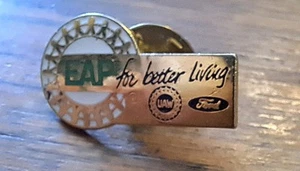 Pin de solapa UAW/Ford Motors EAP for Better Living (Programa de asistencia al empleado) - Imagen 1 de 3