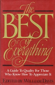 William Davis SIGNED The Best of Everything Gerald Durrell Anthony Burgess FIRST - Imagen 1 de 5