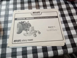 F-5647 Woods RM59 Bedienungsanleitung - Bild 1 von 2