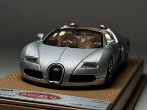 Looksmart Bugatti Veyron 16.4 Grand Sport 1:43 Silber No Mr Bbr Make Up - Bild 1 von 13