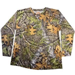 Camisa de caza Game Winner Mossy Oak camuflada manga larga para hombre 3XL camuflaje - Imagen 1 de 8