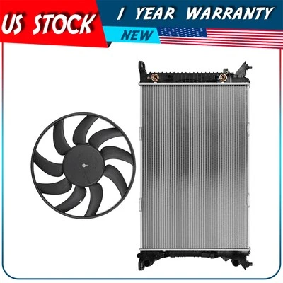 Conjunto de ventilador y radiador eléctrico para Audi A5 2010 2011 2012 2013-2014 Foto 1 de 4