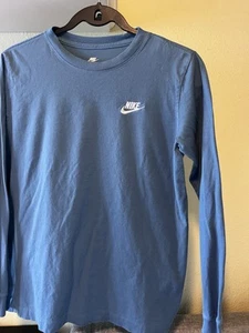 Kids Nike Long Sleeve (light Blue Shirt) Size XL - Picture 1 of 4