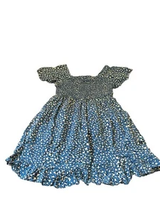 Tommy Hilfiger Leopard Print Dress Size 7  Girls Dress Pre Love Condition - Picture 1 of 5