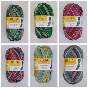 REGIA - IRISH FANTASY COLOR - Sockenwolle 4fach - 100g - LL 420m - (€7,25/100g) - Bild 1 von 8