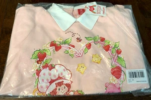 STRAWBERRY SHORTCAKE X Care Bears  CAKEWORTHY  Collared Crewneck shirt 2XL NWT - Picture 1 of 4
