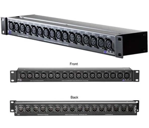 ART P16 Sixteen Canales XLR Balanced Patch Bay - 1U - Imagen 1 de 1