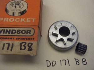 WINDSOR NEU DO171B8 8 ZÄHNE RITZEL KUPPLUNGSTROMMEL MIT LAGER  - Bild 1 von 1