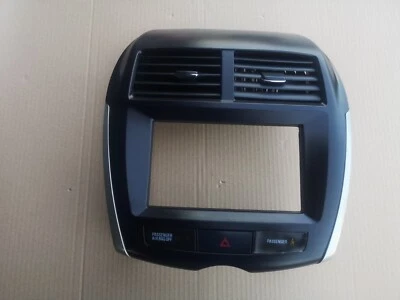 MITSUBISHI ASX 4 2014 TABLERO CD RADIO PANTALLA VENTILACIÓN DE AIRE PANEL DE AJUSTE ENVOLVENTE Foto 1 de 4