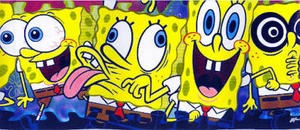 45 FEET of SpongeBob Squarepants Wallpaper Wall Border - Picture 1 of 2