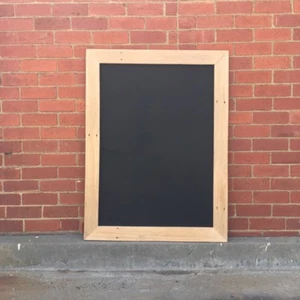 Victorian Ash Big Chalkboard, New Menu Blackboard, Unique and Handmade Wall Sign - Picture 1 of 12