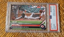 Elly De La Cruz 2023 Topps Now Baseball  Card #430 PSA 10 Cincinnati Reds Speed