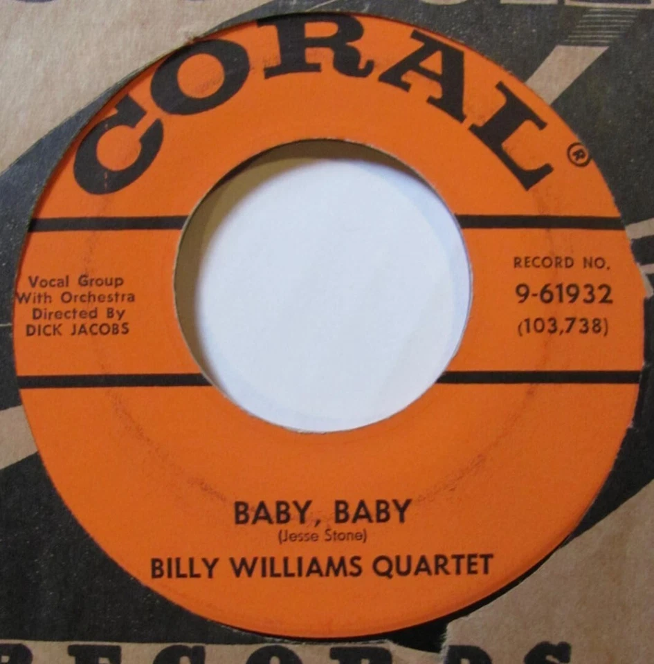 (45) (Hear) Квартет Билли Уильямса ‎– Baby, Baby / Don’t Let Go — R&R (1958) - Изображение 1 из 4