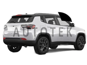 PreCut Film Front Two Door Windows Any Tint Shade For Jeep Compass 2017-2025 - Picture 1 of 11