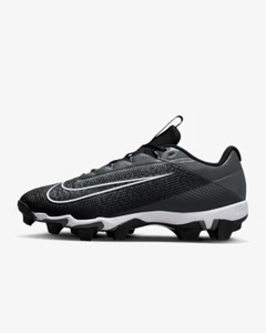 NIKE VAPOR EDGE DH5088-010 SHARK 2 BLACK-WHITE-GREY CLEATS- US SZ 11(M)- 12.5(W) - Picture 1 of 9