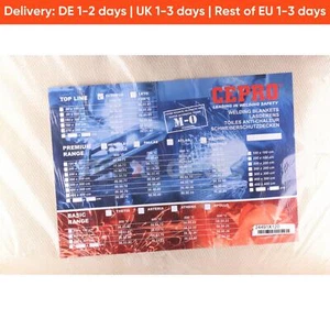 Cepro 56.50.97 Welding Blanket Schweisserschutzdecken New NFP Sealed - Picture 1 of 1