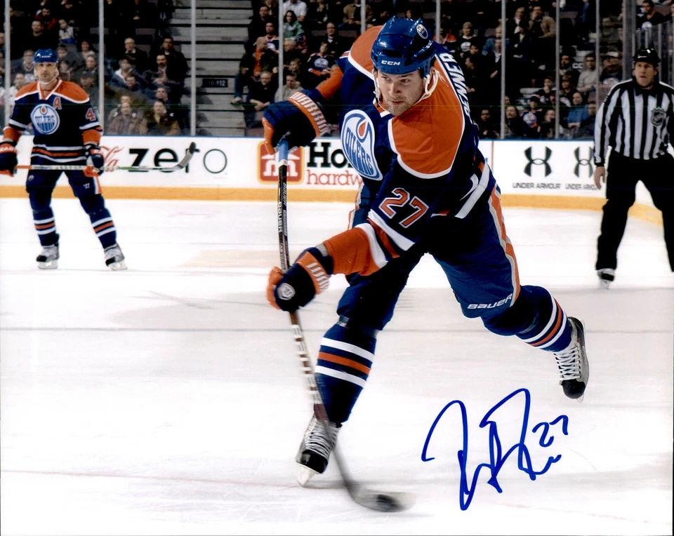 Dustin Penner Signed Autographed 8x10 Photo Edmonton Oilers - Изображение 1 из 1