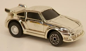 Mini Pull-Back Racer Porsche 911 Turbo Cromo - Imagen 1 de 2