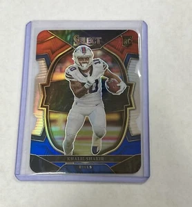 2022 Select Khalil Shakir Red and Blue Prizm Die Cut RC Concourse #99 Bills - Picture 1 of 2