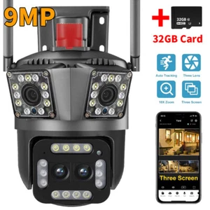 Camara De Seguridad 4K HD WIFI Inalambrica Para Casa Exterior Con Audio y Video - Picture 1 of 17