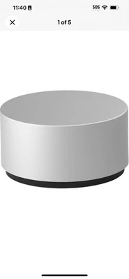 Microsoft 3D Mouse Surface Dial with Programmable Buttons in Silver - 2WS-00001 - Image 1 of 4