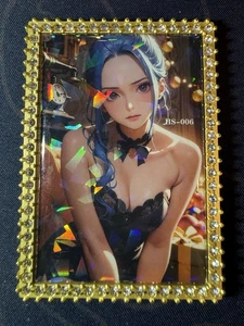 Goddess Vivi Bunny Lady Numbered Metal Card Waifu Doujin One Piece Character - Picture 1 of 8