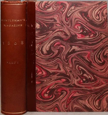 1808 -PRESIDENT THOMAS JEFFERSON/FLORIDA- Gentleman's Magazine Bound Book - Image 1 of 2