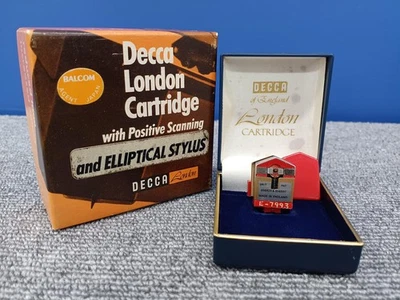 Cartucho fonográfico DECCA Mark-V (M) VL 5mV 20Hz-20kHz cartucho vintage probado Foto 1 de 4