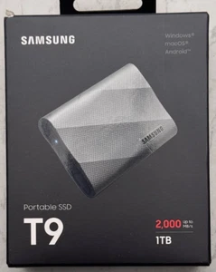 Samsung T9 1TB Portable SSD EXTERNAL HARD DISK DRIVE HDD - NEW SEALED - Picture 1 of 1