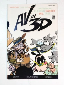 AV en 3D 1984 AARDVARK-VANAHEIM ONE SHOT 8,5-9,0 DAVE SIM CEREBRO, NORMALMAN - Imagen 1 de 3