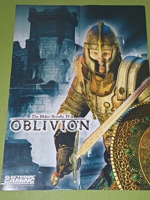 Electronic Gaming The #1 Videogame Double View Poster Ghost Recon/ Oblivion - Image 1 of 3