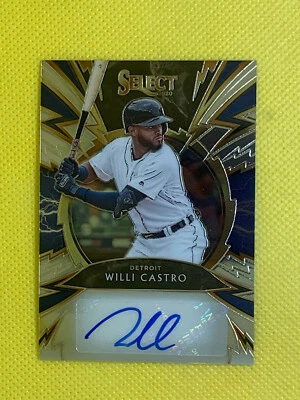 WILLI CASTRO 2020 Panini Select Prizm AUTO Autograph Rookie Card 124/199 - Image 1 of 2
