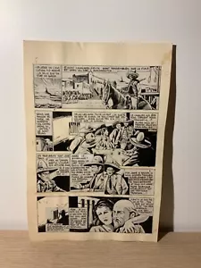 Planche originale MARIJAC pour Le cavalier aux éperons d’argent . JIM BOUM - Imagen 1 de 1