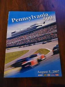 Pocono Raceway Pennsylvania 500 August 2007 NASCAR Race Weekend Souvenir Program - Picture 1 of 4
