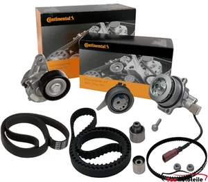 CONTINENTAL Zahnriemensatz Keilrippenriemen für Audi Seat Skoda VW 1.6 2.0 TDI - Bild 1 von 6