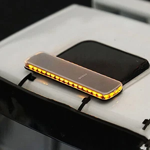 Warning Light Led Red Blue Yellow Variable Mode for 1/14 Trucks Tamiya Tractor - Picture 1 of 15