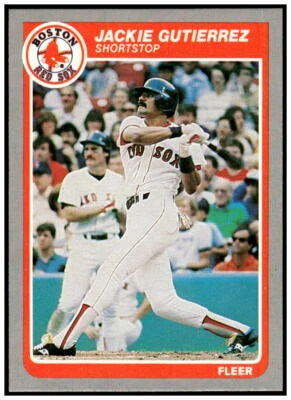 1985 Fleer #160 Jackie Gutierrez NM - Image 1 of 2