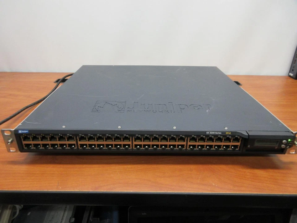 Juniper EX3200-48T EX3200 8PoE 48-Port Gigabit Ethernet Switch 750-021259 - Image 1 of 1