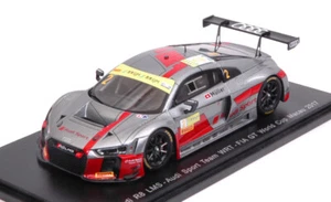 Modellino auto scala 1:43 Spark Model  AUDI R8 LMS N.2 FIA GT WORLD CUP MACAU... - Foto 1 di 1