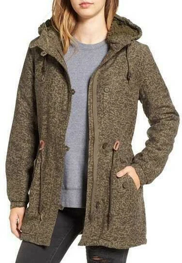 Obey женщин парка Beringbridge шерпа камуфляж размер S новый с Ярлыками Shepard Fairey - Изображение 1 из 4